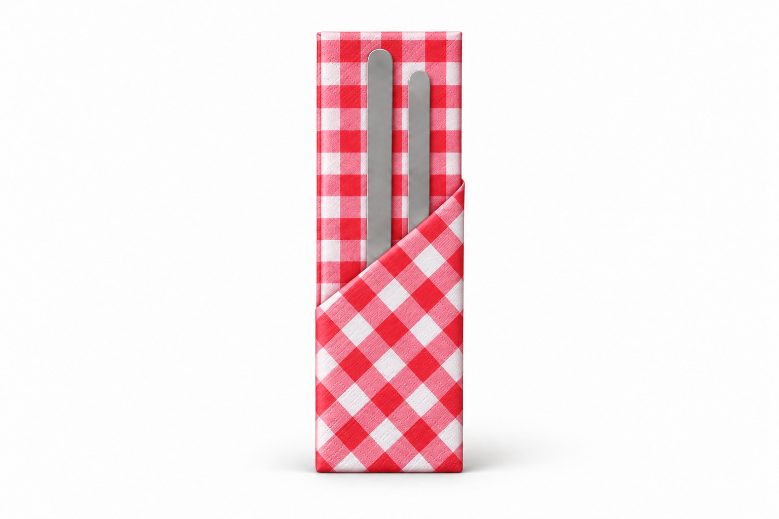 Angled Pocket Fold — finished fold illustration